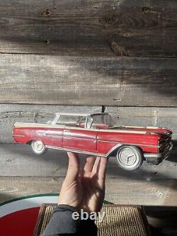 Vintage Tin Toy Car Made In Japan Oldsmobile 13 inch