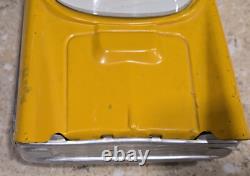 Vintage USSR Soviet Friction Tin Toy Lincoln Futura Toy Car Yellow 11