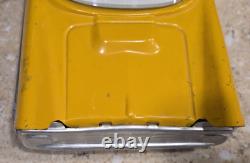 Vintage USSR Soviet Friction Tin Toy Lincoln Futura Toy Car Yellow 11