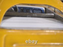 Vintage USSR Soviet Friction Tin Toy Lincoln Futura Toy Car Yellow 11