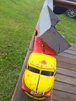 Vintage Wyandotte Red/Yellow Side Dump Truck Pressed Steel