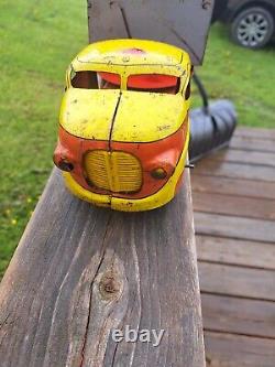 Vintage Wyandotte Red/Yellow Side Dump Truck Pressed Steel