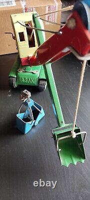 Vintage extra large Russia tin toy Car