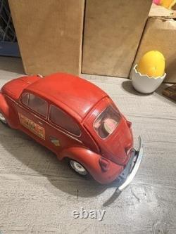 Volkswagen Vintage Tin Red Beetle Toy Car Vehicle Ages 4-7 8-11 Years
