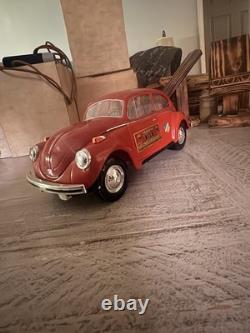 Volkswagen Vintage Tin Red Beetle Toy Car Vehicle Ages 4-7 8-11 Years