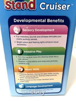 Vtech Sit-to-stand Smart Cruiser Pink Ride-on Toy Car Activity Center New