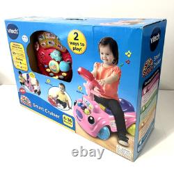 Vtech Sit-to-stand Smart Cruiser Pink Ride-on Toy Car Activity Center New