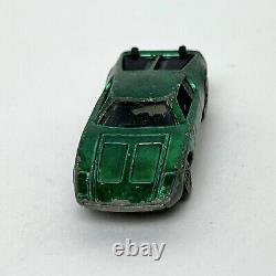 Vtg Hot Wheels Redline 1970 AMX / 2 Shiny Green Mattel Inc USA Toy Car Vehicle