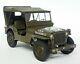 Welly 1/18 1941 Jeep Willy's Military Vehicle Top Up Diecast Model Car