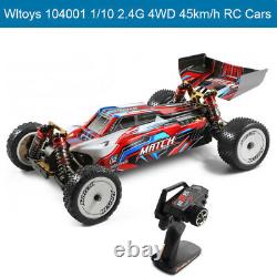 Wltoys 104001 RTR 1/10 2.4G 4WD 45km/h RC Cars Metal Chassis Vehicles Off-Road