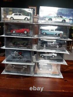 X10 Job Lot Fabbri James Bond 007 Cars Vehicles Unopened See Pics Lot3