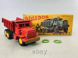 Y6631 TIN TOY Truck lorry car vehicle box Japan antique vintage interior decor