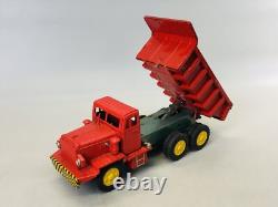 Y6631 TIN TOY Truck lorry car vehicle box Japan antique vintage interior decor