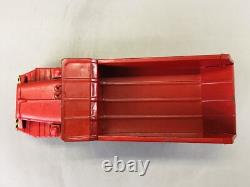 Y6631 TIN TOY Truck lorry car vehicle box Japan antique vintage interior decor