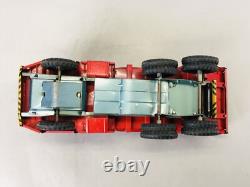 Y6631 TIN TOY Truck lorry car vehicle box Japan antique vintage interior decor
