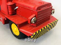 Y6631 TIN TOY Truck lorry car vehicle box Japan antique vintage interior decor
