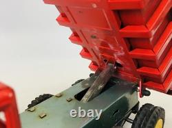 Y6631 TIN TOY Truck lorry car vehicle box Japan antique vintage interior decor