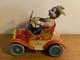 Yonezawa Japan Happy Bunny Tin Toy Car Circa 1957 Yone Aa-93