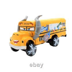Yellow School Bus Toy Vehicle Kids Toy Car Truck Model Collectible