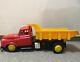 Yonezawa Tin Toy Car Toyota Dump Truck F/s Fedex