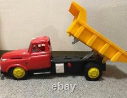 Yonezawa Tin Toy Car Toyota Dump Truck F/S FEDEX