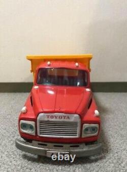 Yonezawa Tin Toy Car Toyota Dump Truck F/S FEDEX